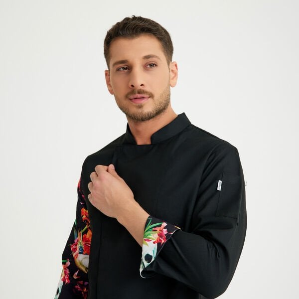 Gabardin Aşçı Ceketi | Çiçek