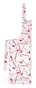 Çatal Bıçak Desenli Önlük