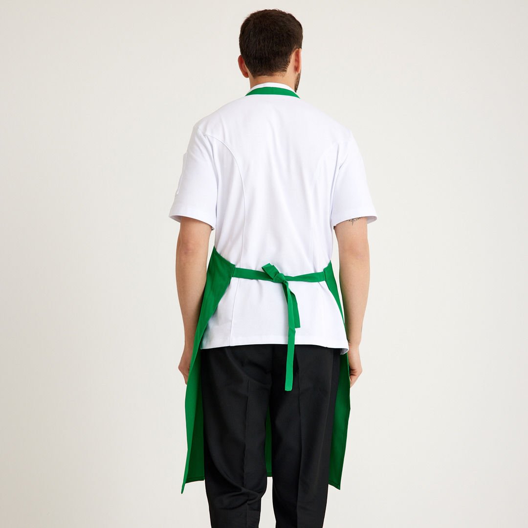 Yeşil Geniş Kuşak Askılı Önlük