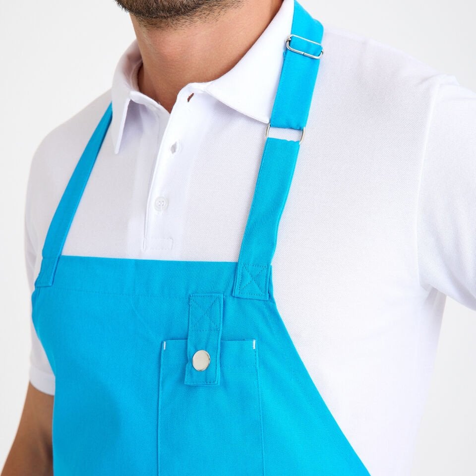 Gabardin Önlük Zarf - Turkuaz