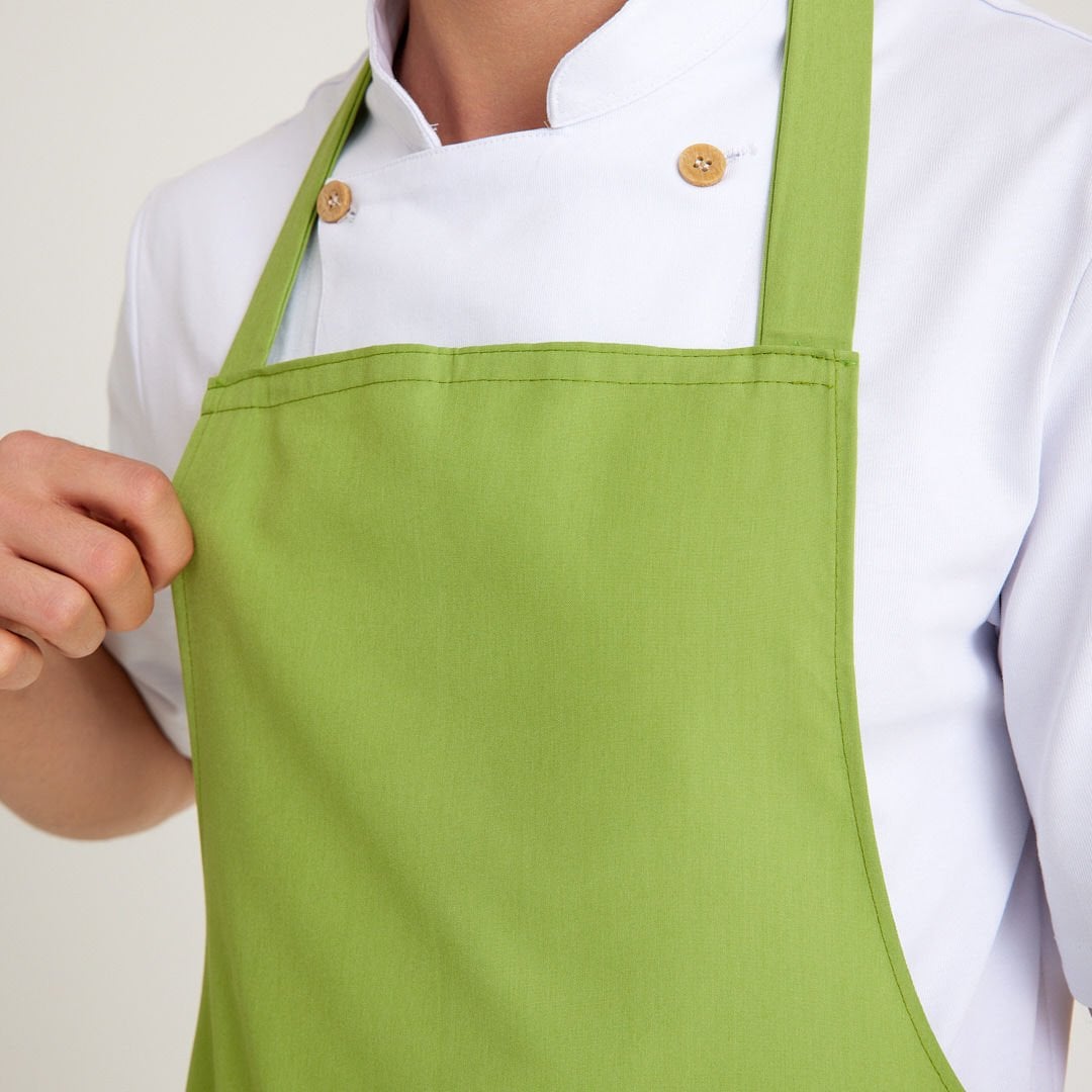 Fıstık Yeşili Geniş Kuşak Askılı Önlük