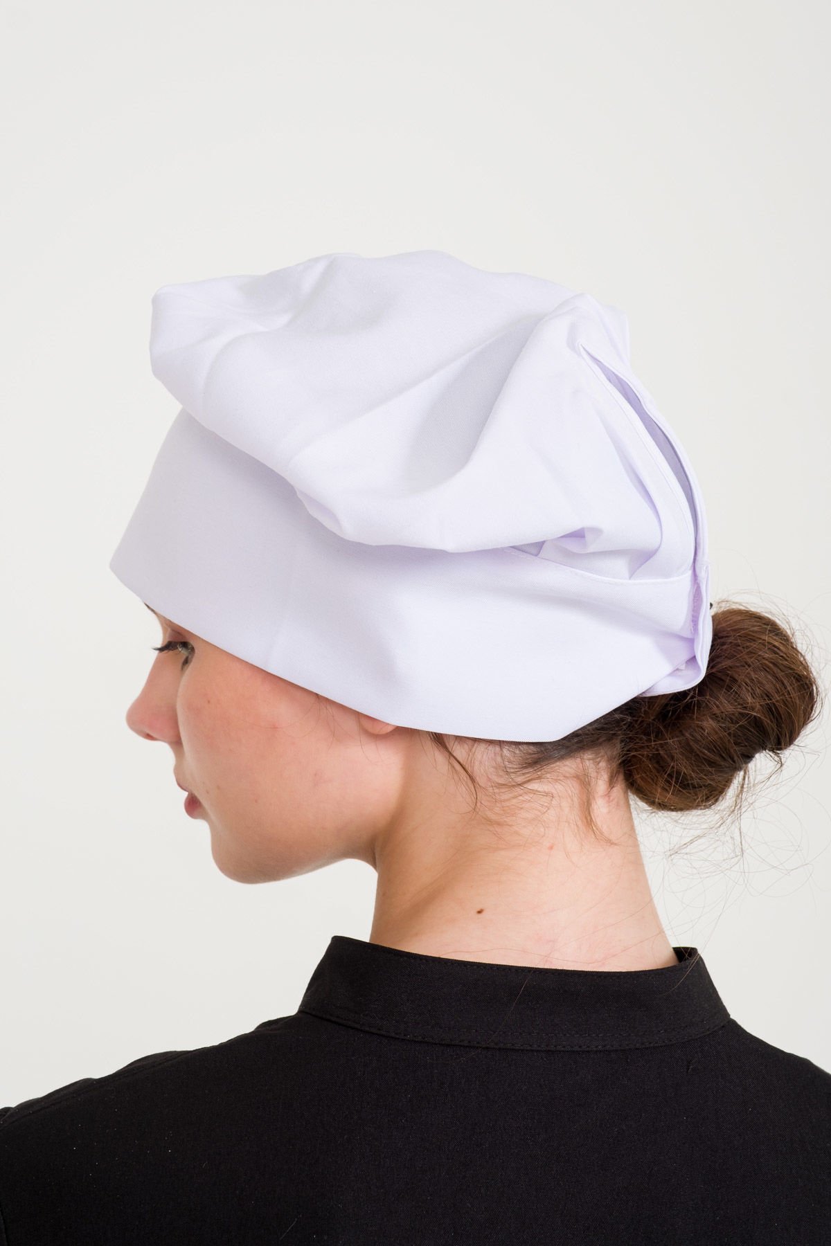 Beyaz Mantar Aşçı Kepi