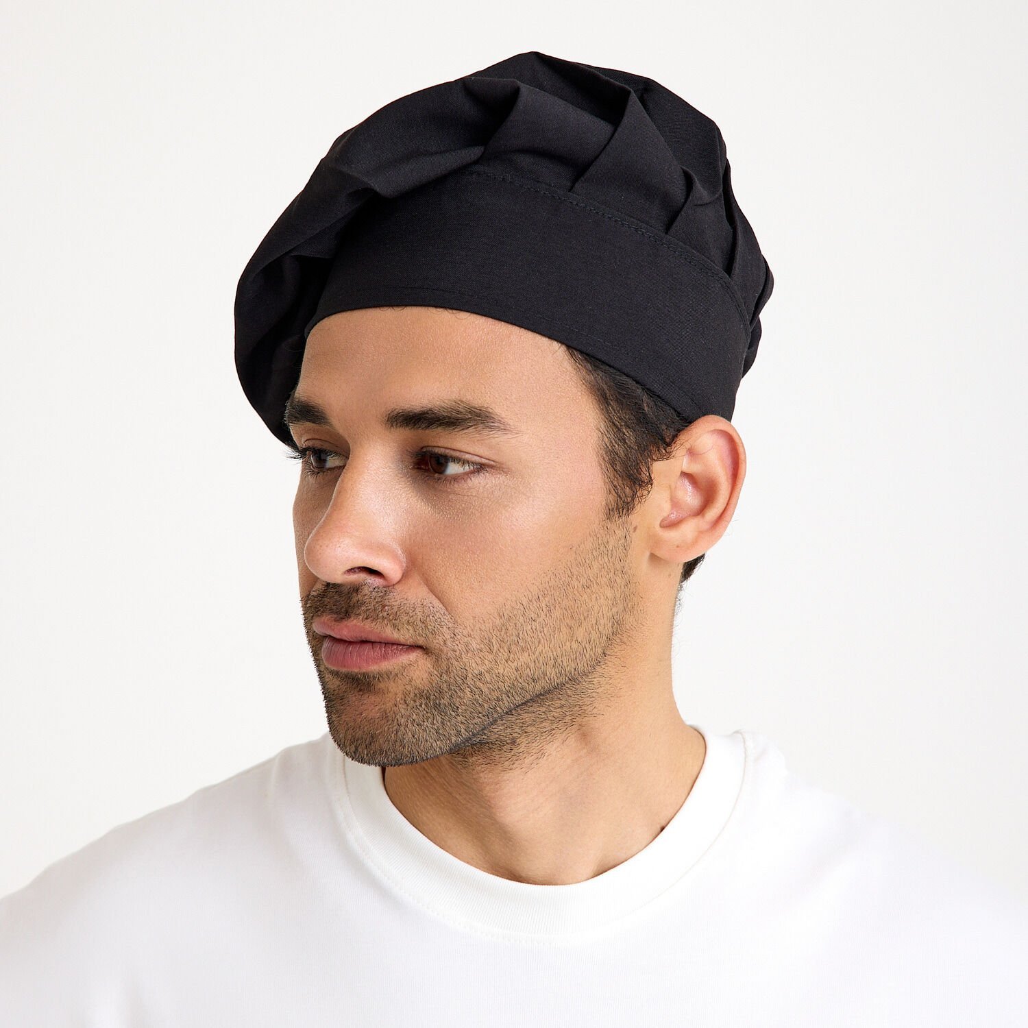 Siyah Mantar Aşçı Kepi