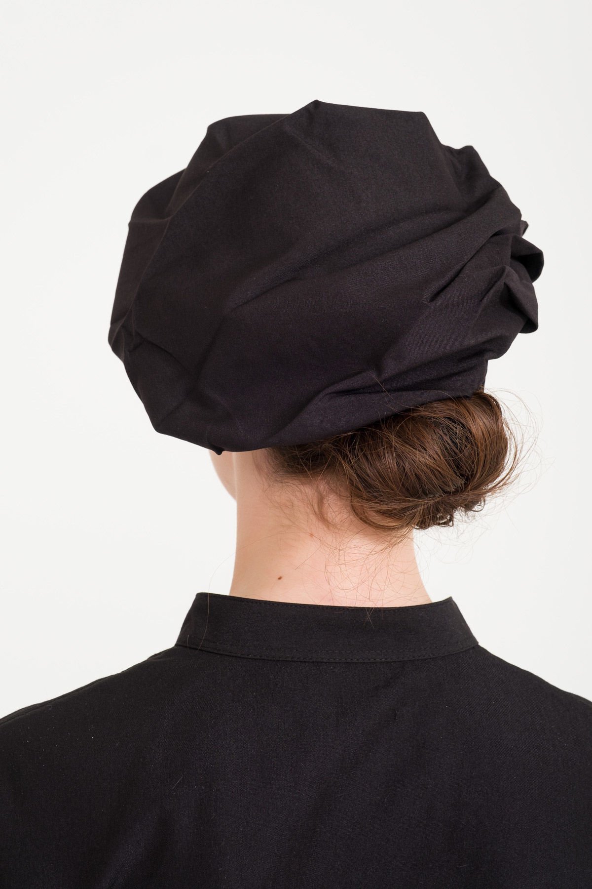 Siyah Mantar Aşçı Kepi