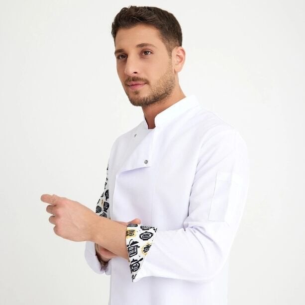 Gabardin Aşçı Ceketi Beyaz | Cook