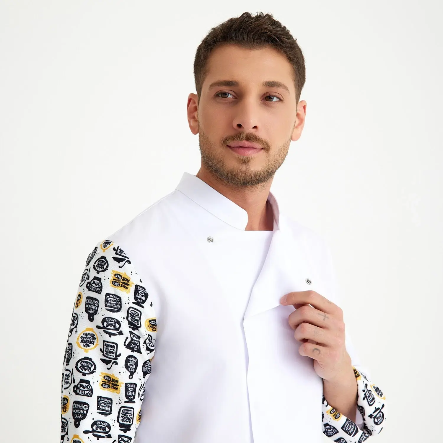 Gabardin Aşçı Ceketi Beyaz | Cook