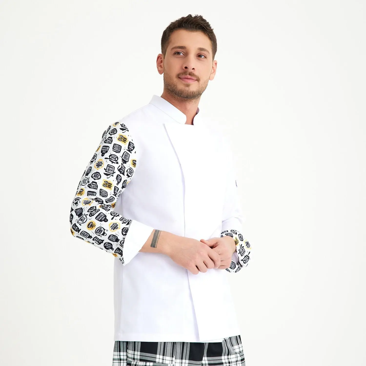 Gabardin Aşçı Ceketi Beyaz | Cook