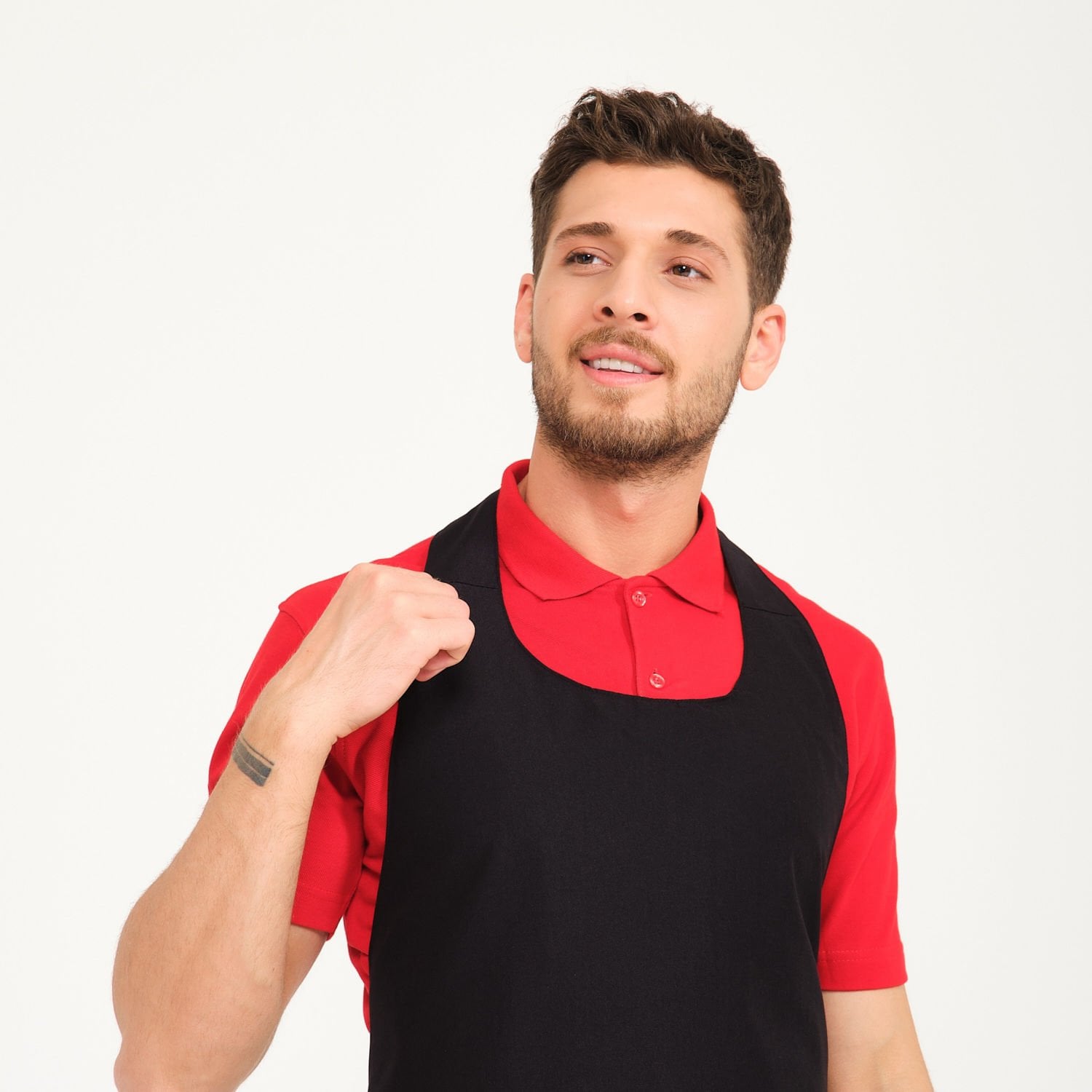 Lüks Kafe Önlüğü - Gabardin