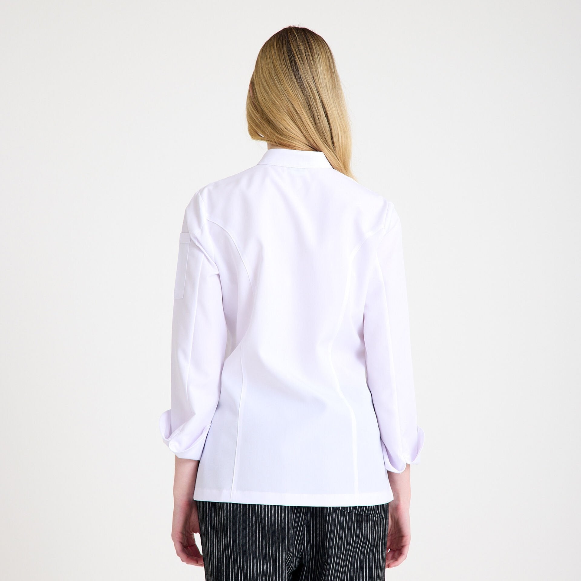 Beyaz Kadın Şef Aşçı Ceketi