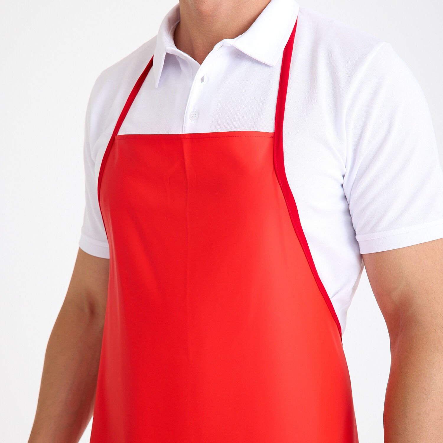 Kırmızı Bulaşıkçı Önlüğü 70*100