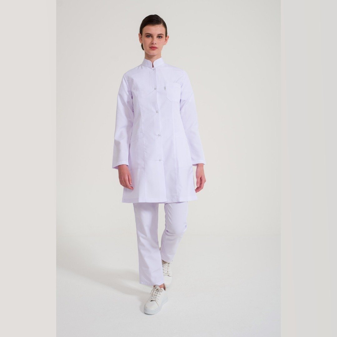 Hakim Yaka Bayan Doktor İş Önlüğü