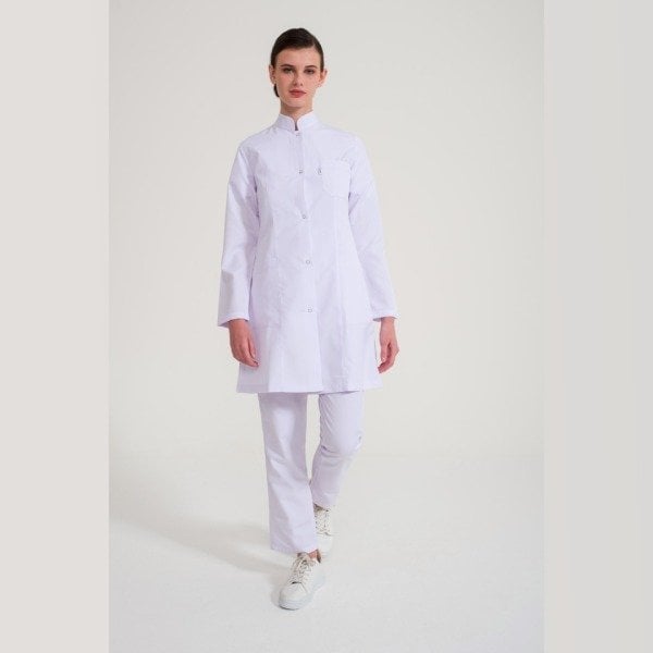 Hakim Yaka Bayan Doktor İş Önlüğü