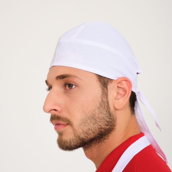Beyaz Aşçı Bandana