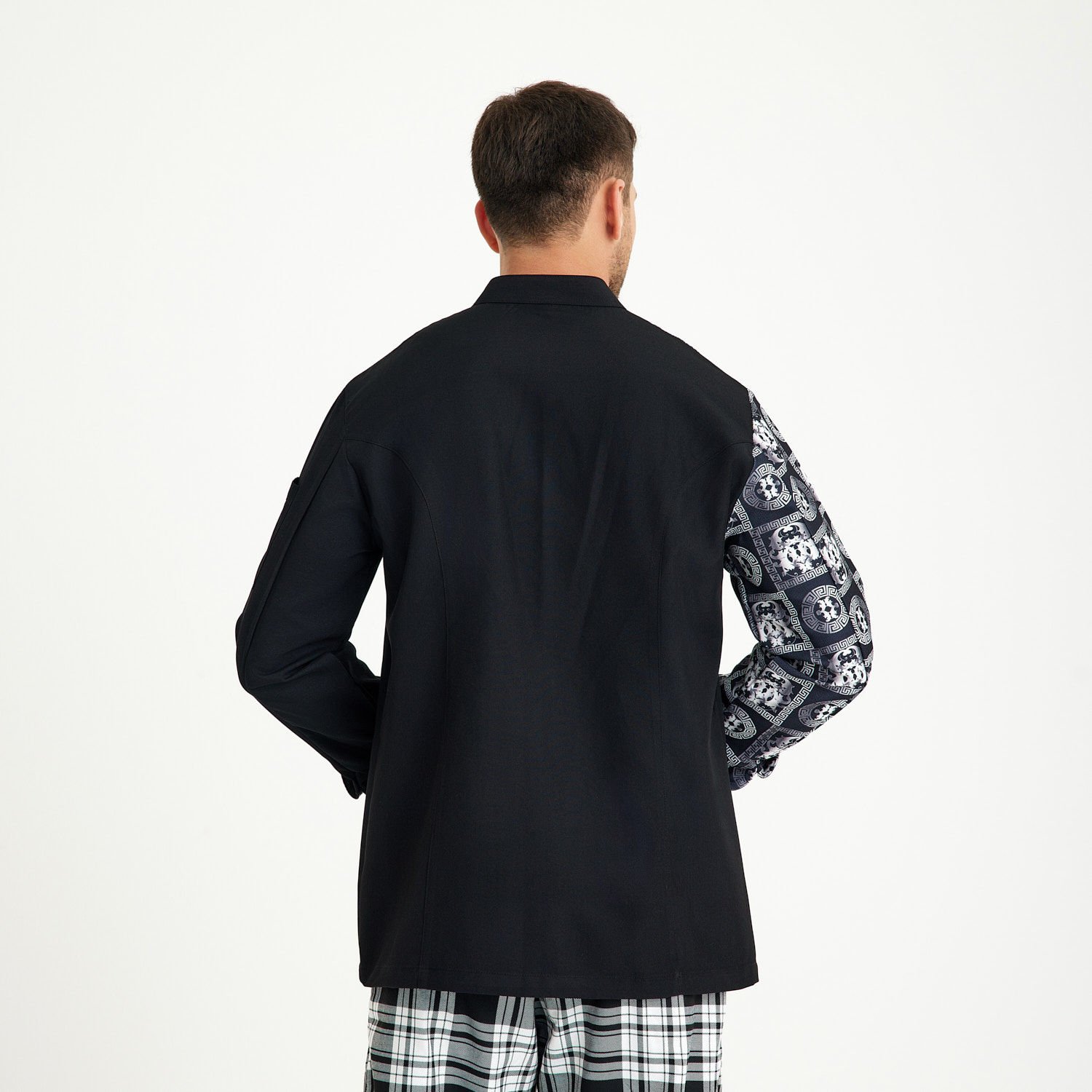 Gabardin Şef Aşçı Ceketi | Geometrik