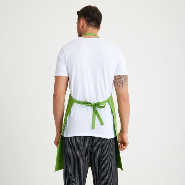 Cepli Askılı Önlük - Yeşil