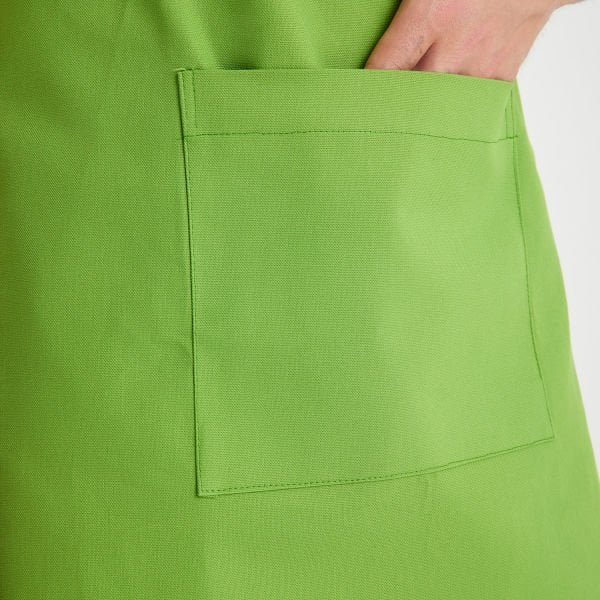 Cepli Askılı Önlük - Yeşil