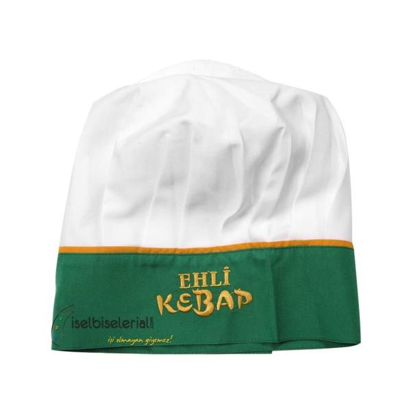 Nakışlı Mantar Aşçı Kepi
