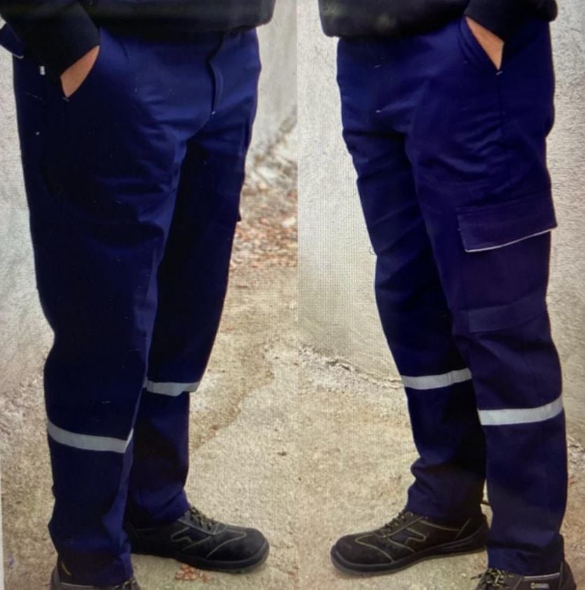 16/12 Gabardin Kargo Cepli İş Pantolonu