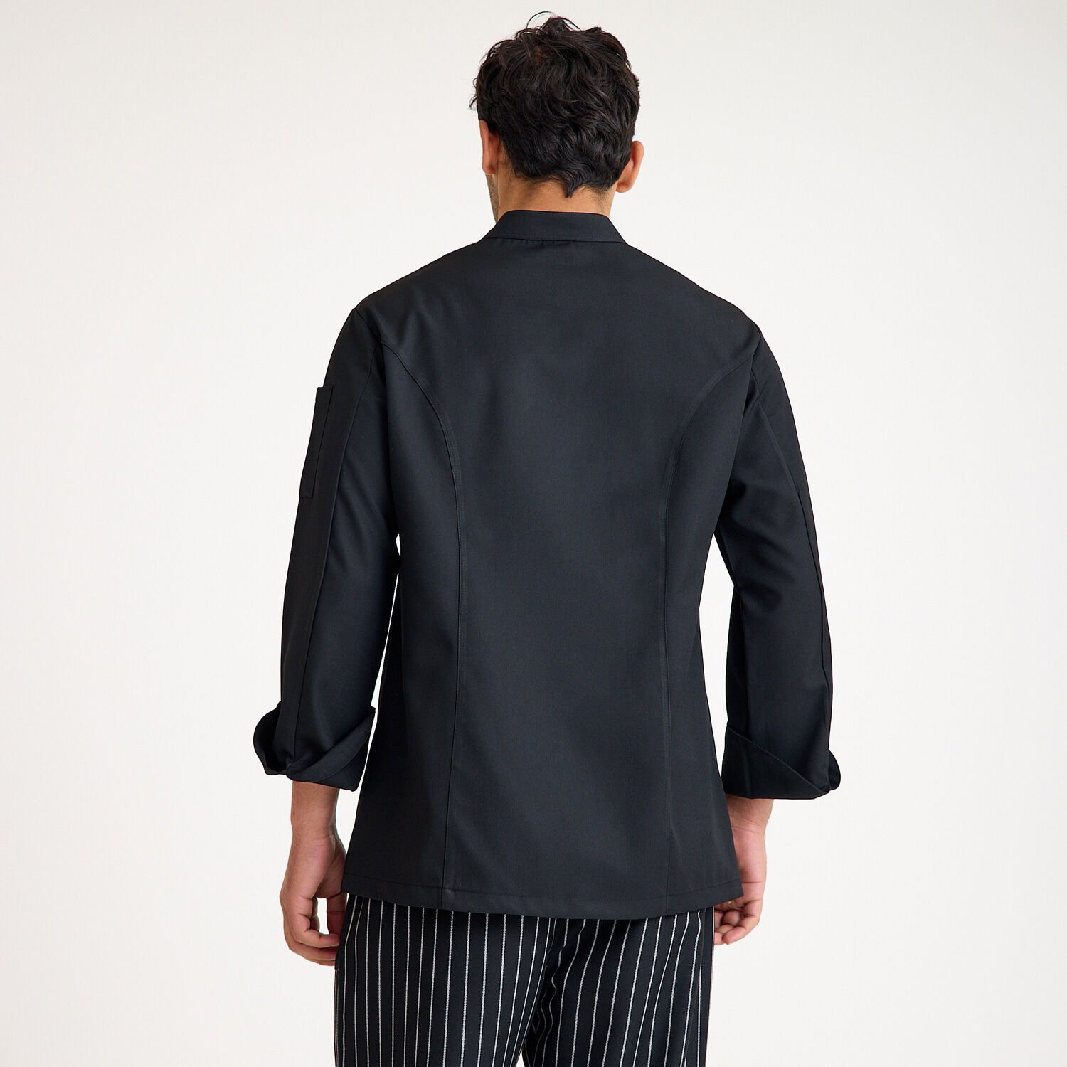 Şef Ceketi Gabardin - Siyah