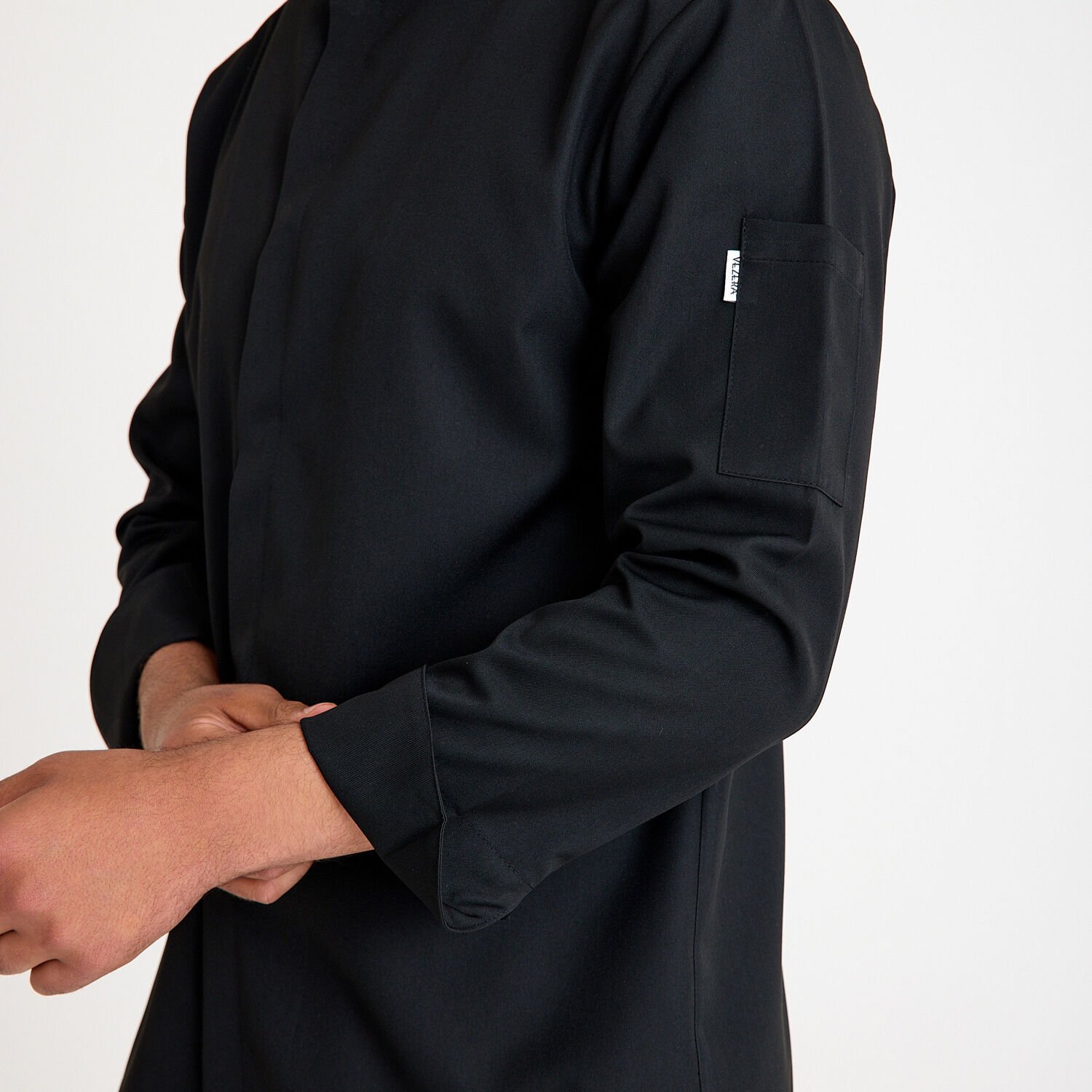 Şef Ceketi Gabardin - Siyah