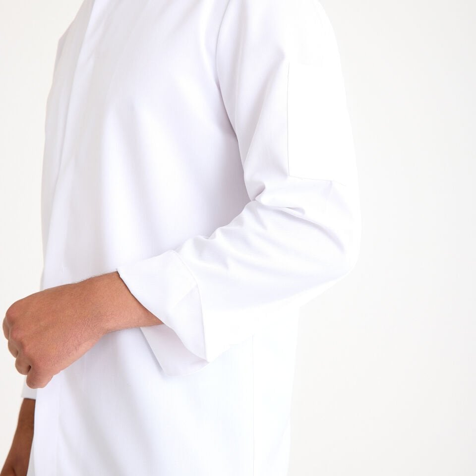 Şef Ceketi Gabardin - Beyaz