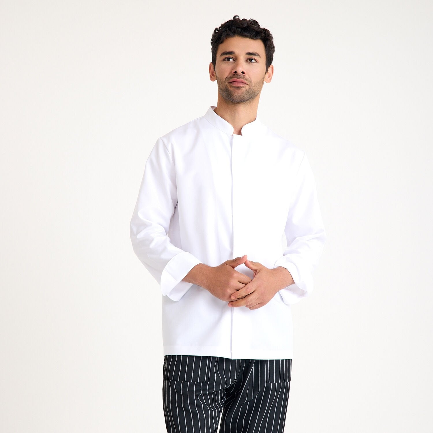 Şef Ceketi Gabardin - Beyaz