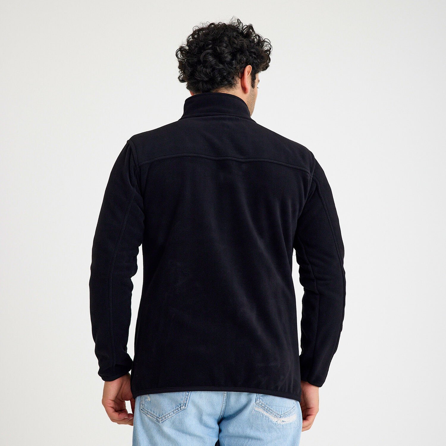 Siyah Dik Yaka Taktik Polar Mont