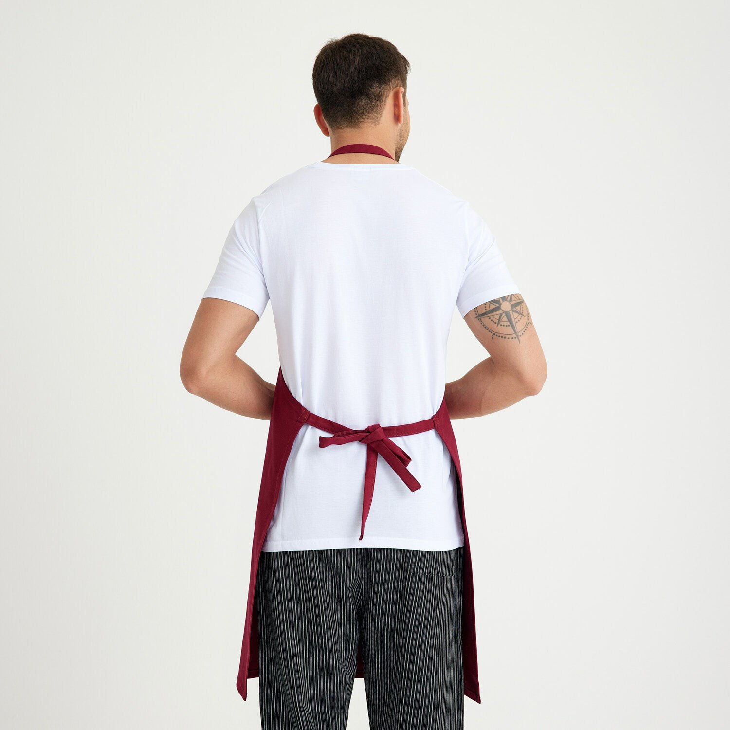 Cepli Askılı Önlük - Kiremit