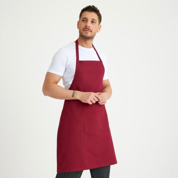 Cepli Askılı Önlük - Kiremit