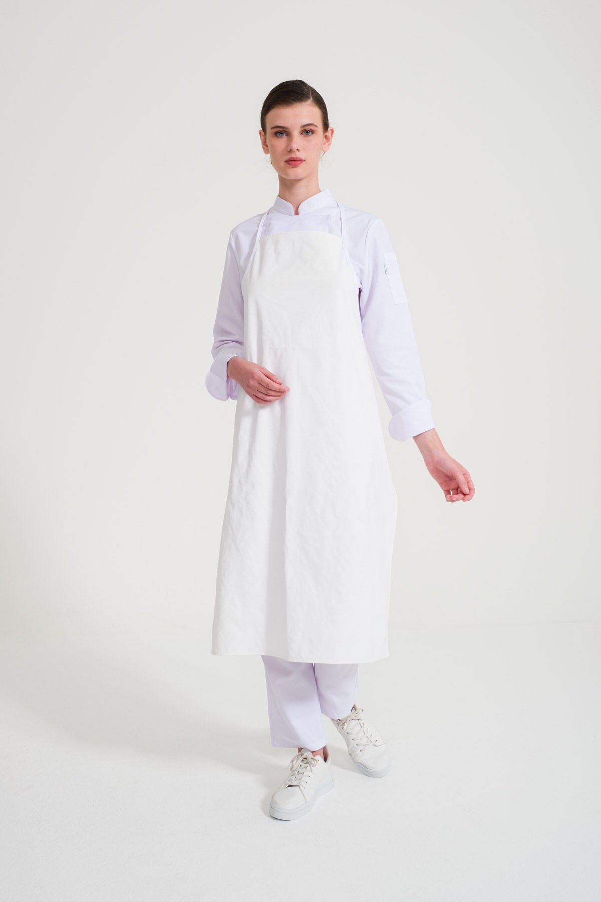 Beyaz Bulaşıkçı Önlüğü 70*100