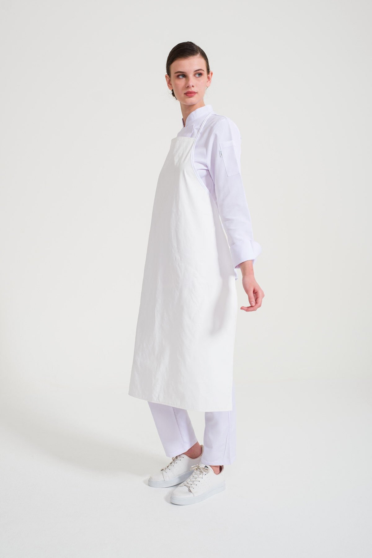 Beyaz Bulaşıkçı Önlüğü 70*100