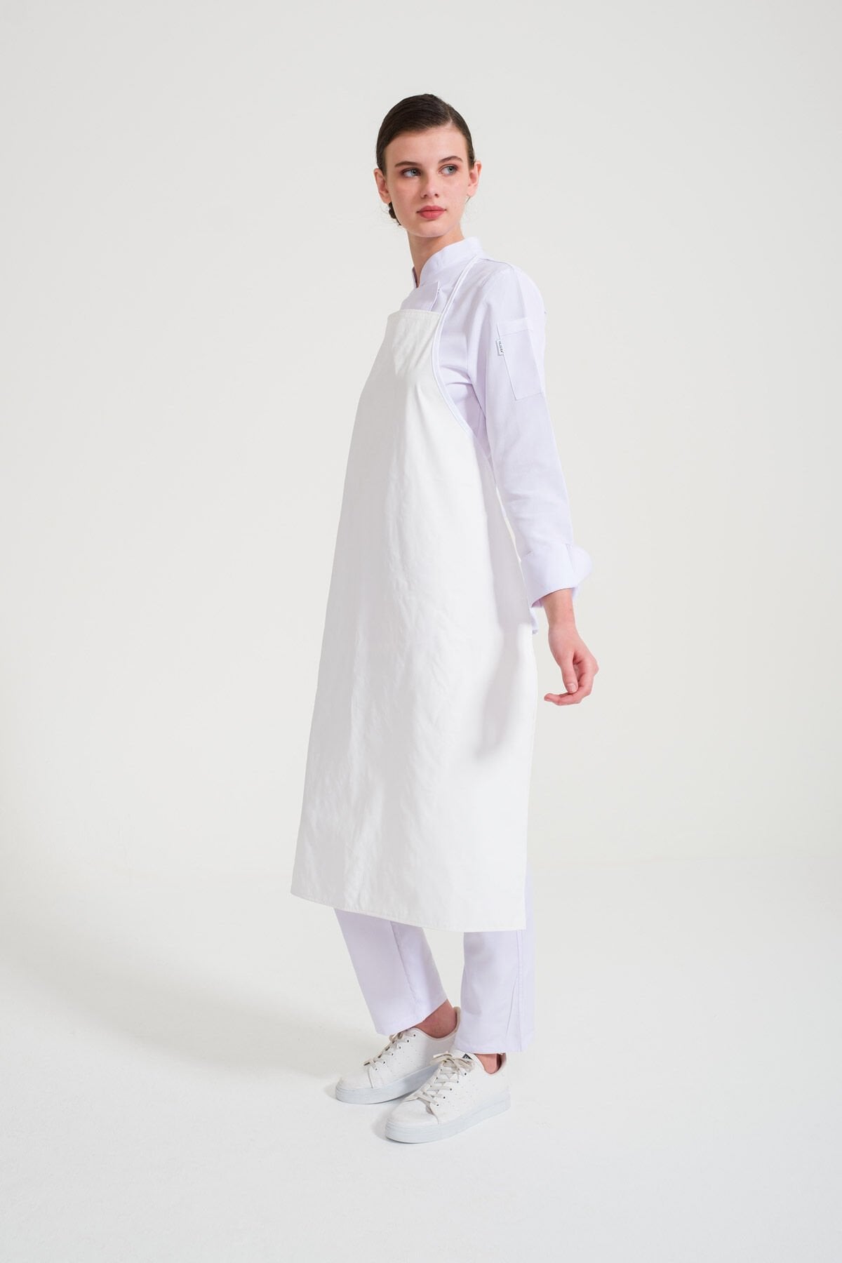 Beyaz Bulaşıkçı Önlüğü 70*100