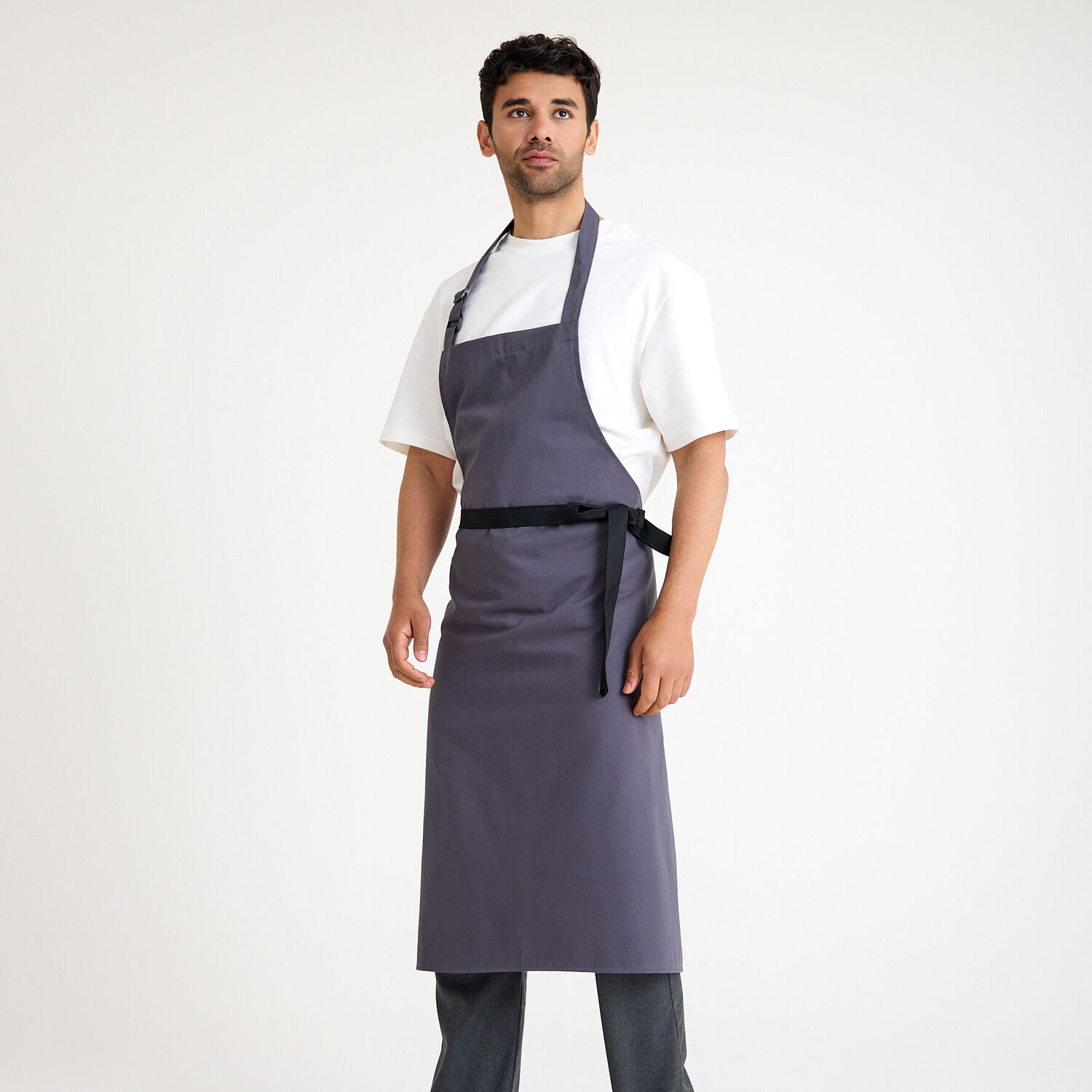 Füme Boydan Askılı Önlük