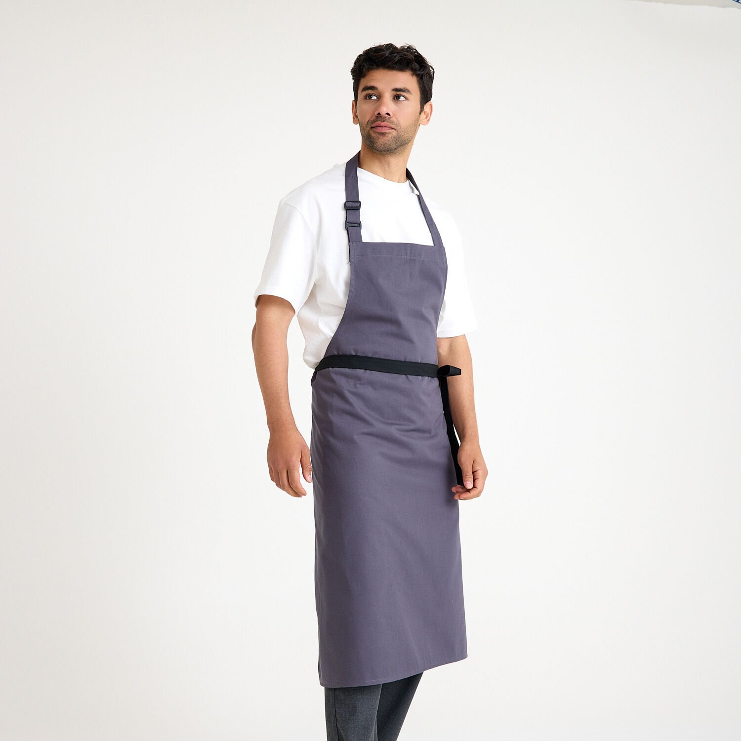 Füme Boydan Askılı Önlük