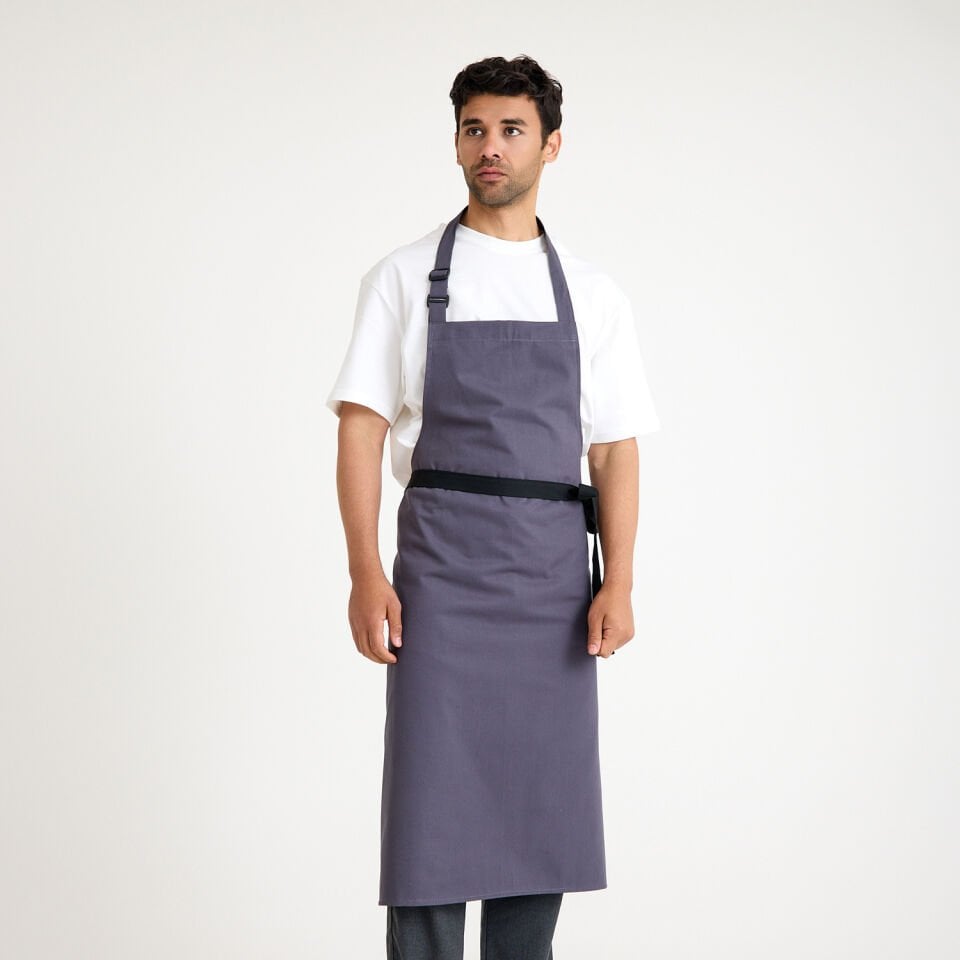 Füme Boydan Askılı Önlük