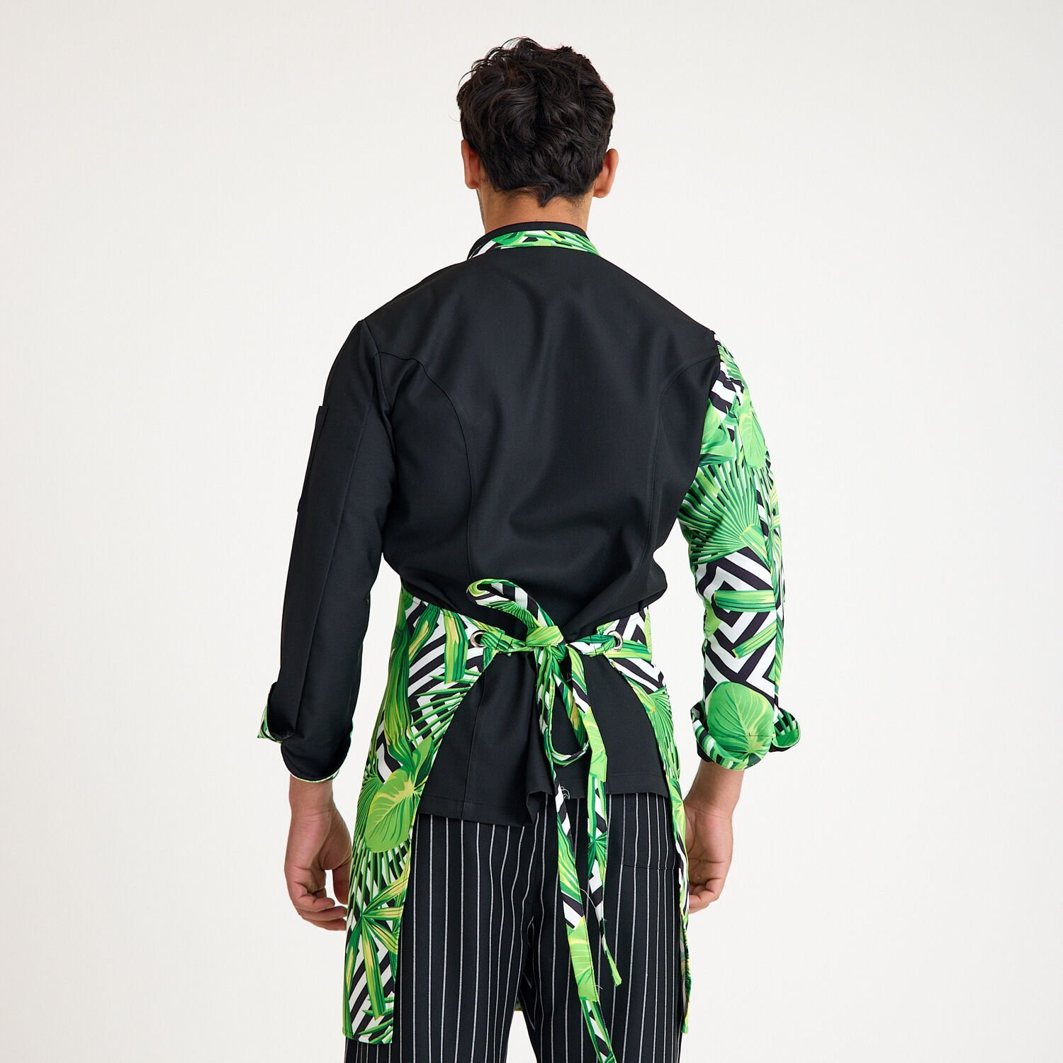 Askılı Önlük Desenli - Doğa