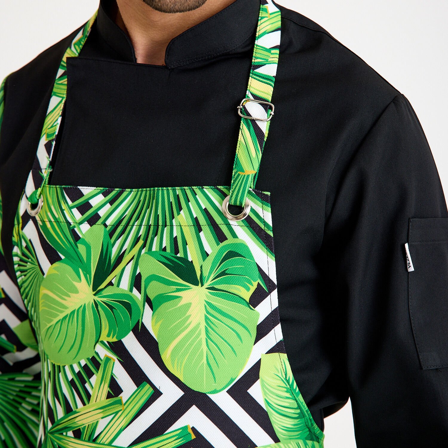 Askılı Önlük Desenli - Doğa