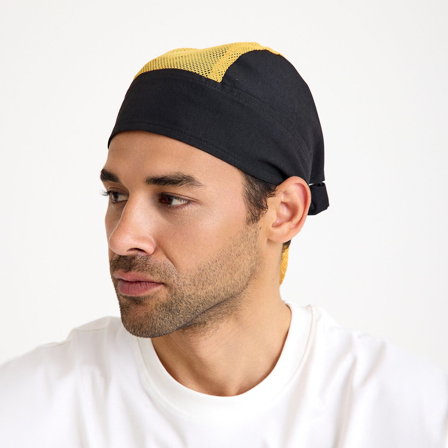 Fileli Aşçı Bandana - Sarı