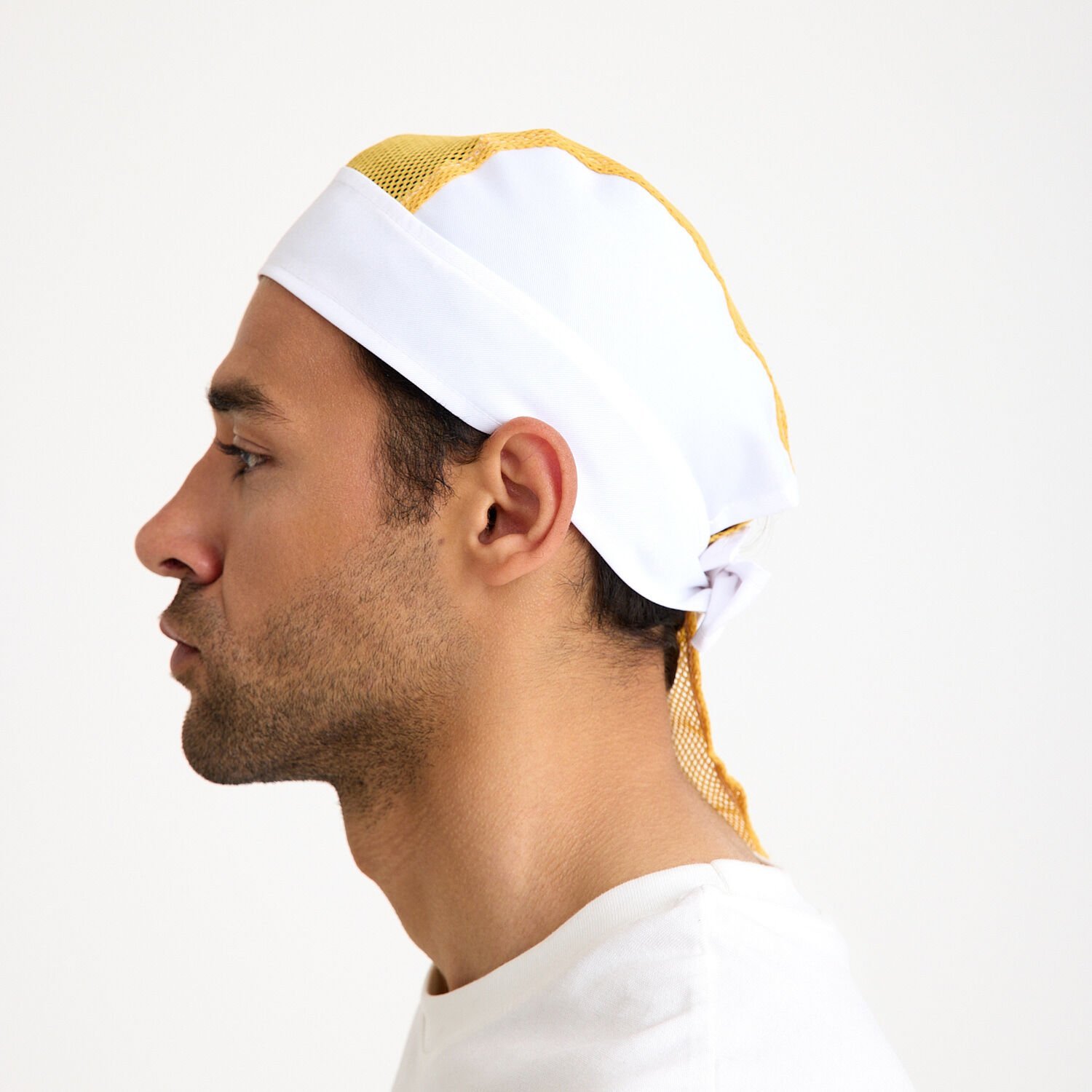 Fileli Şef Bandana - Sarı