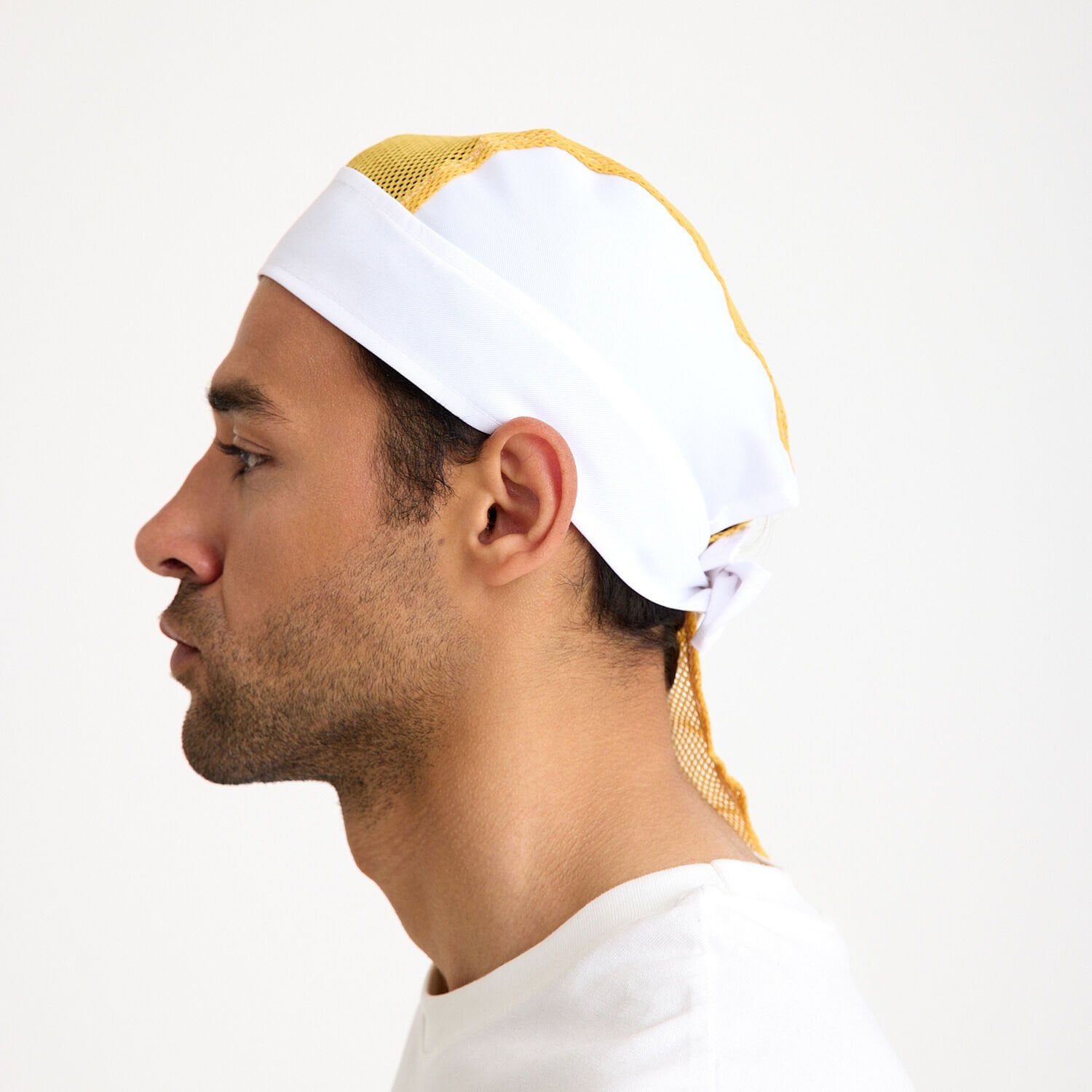 Fileli Şef Bandana - Sarı