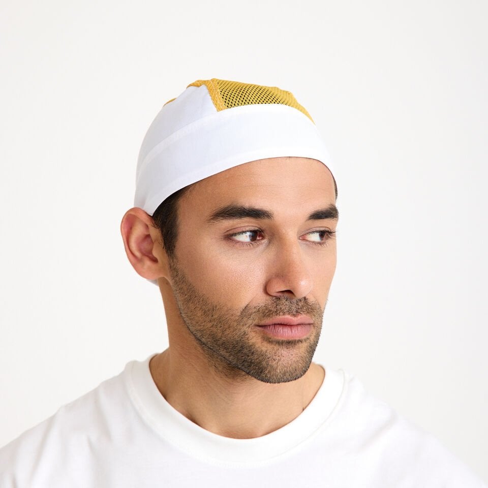 Fileli Şef Bandana - Sarı