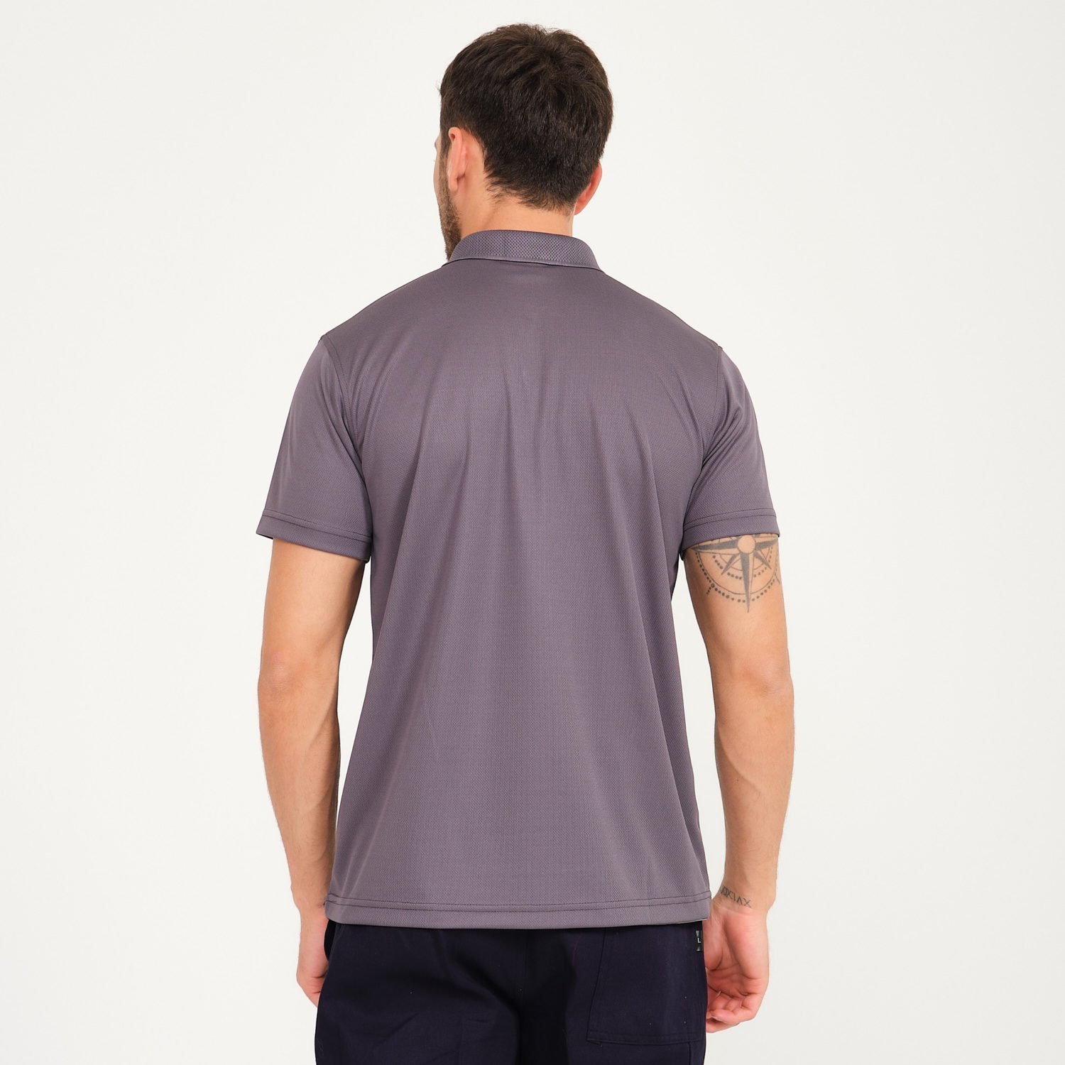 Gri Forma Kappa Kumaş Polo Yaka İş Tişörtü