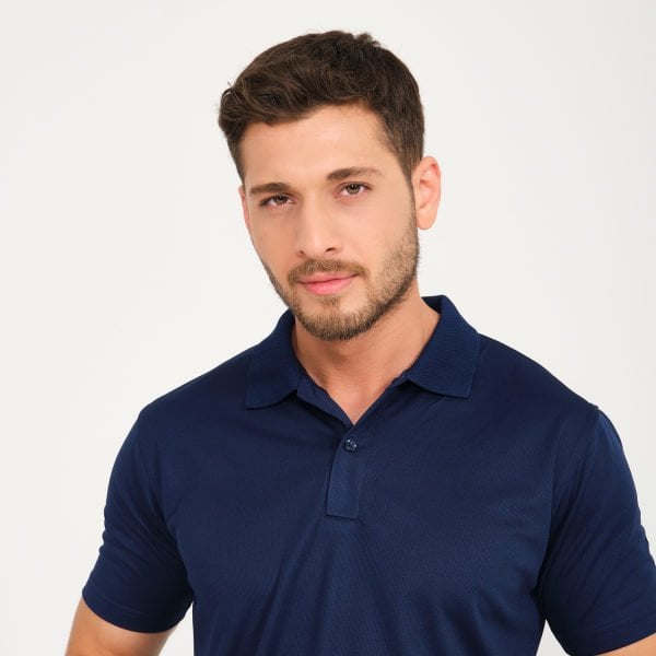 Lacivert Forma Kappa Kumaş Polo Yaka İş Tişörtü