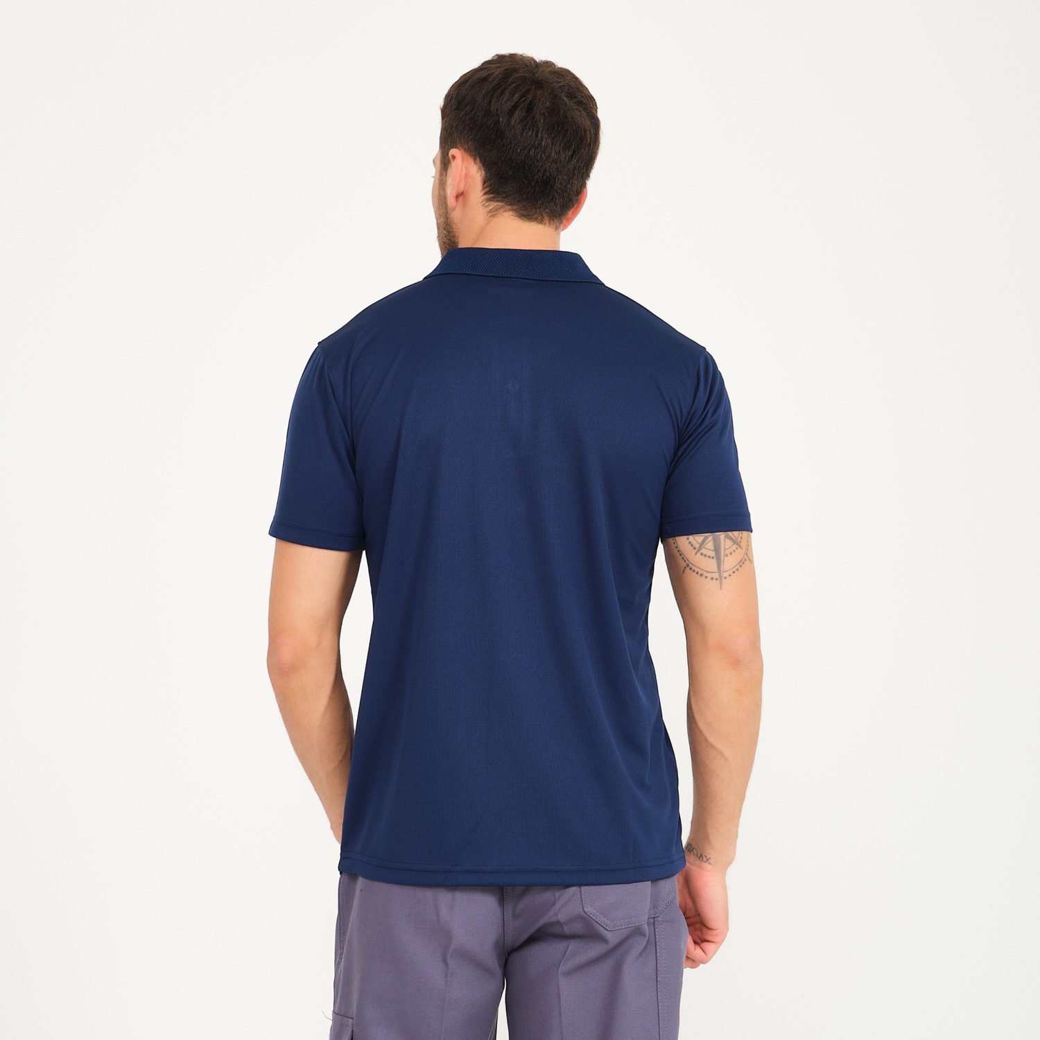 Lacivert Forma Kappa Kumaş Polo Yaka İş Tişörtü