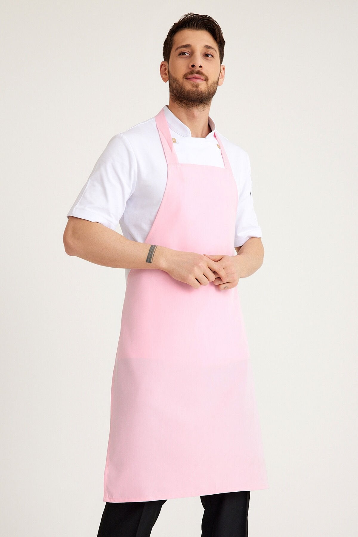 Askılı Önlük - Pembe