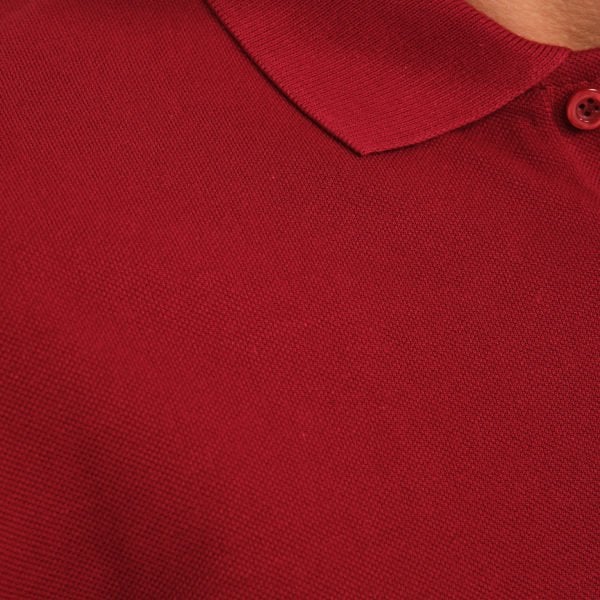 Bordo Penye Lacoste Polo Yaka İş Tişörtü