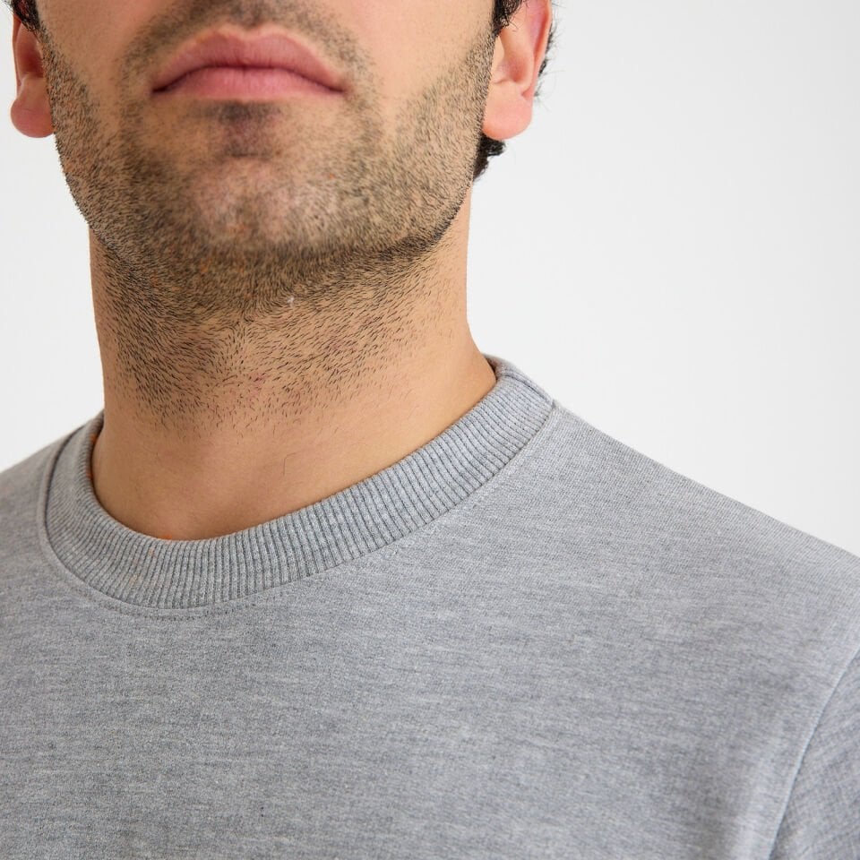 İki İplik Sweatshirt | Gri
