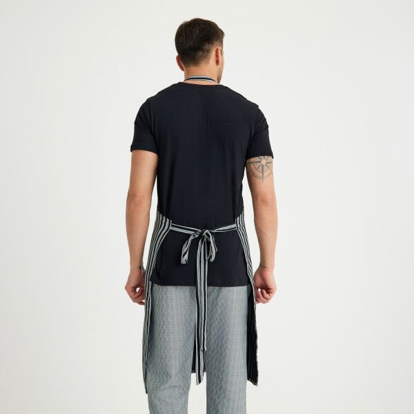 Kalın Çizgili Geniş Kuşak Askılı Önlük