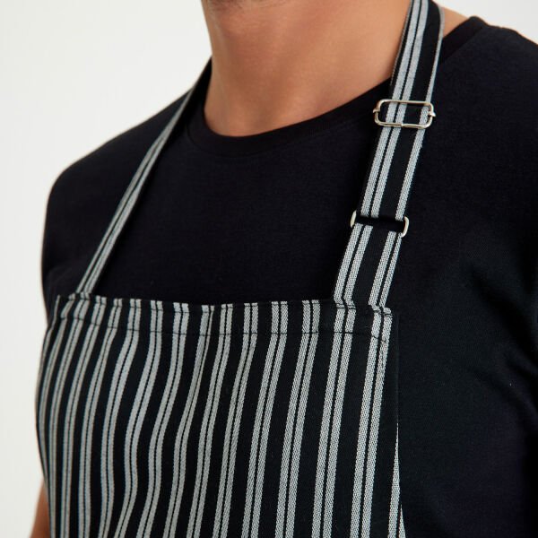 Kalın Çizgili Geniş Kuşak Askılı Önlük