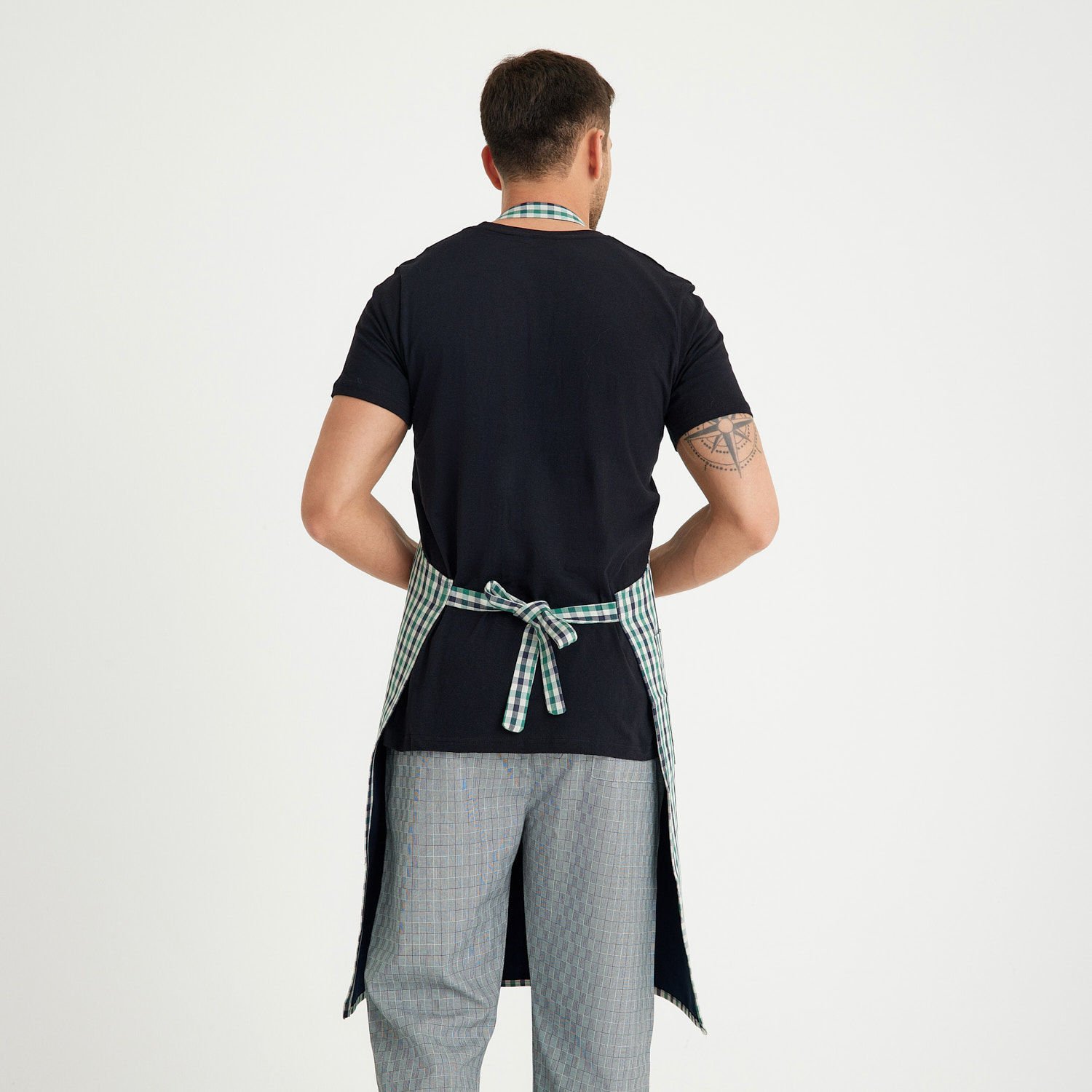 Pötikare Askılı Önlük - Yeşil